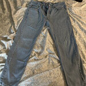 Levi’s 505 Regular Fit Jeans Men’s Size 34x30 Light Wash Straight Leg Mid Rise